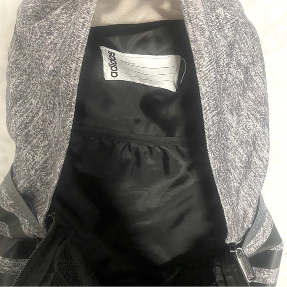 Adidas Classic 3S Backpack, Onix/Black, One Size School , Everyday, Etc,. - Picture 11 of 16